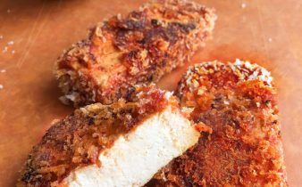 çıtır tofu parçaları