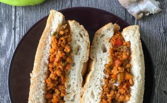 ekmek arası vegan kokoreç